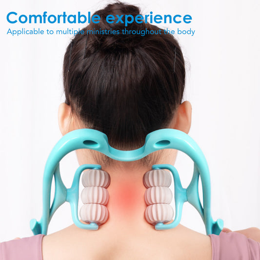 🔥50% off! Hurry! ⏳Dual Trigger Point Neck and Shoulder Massager